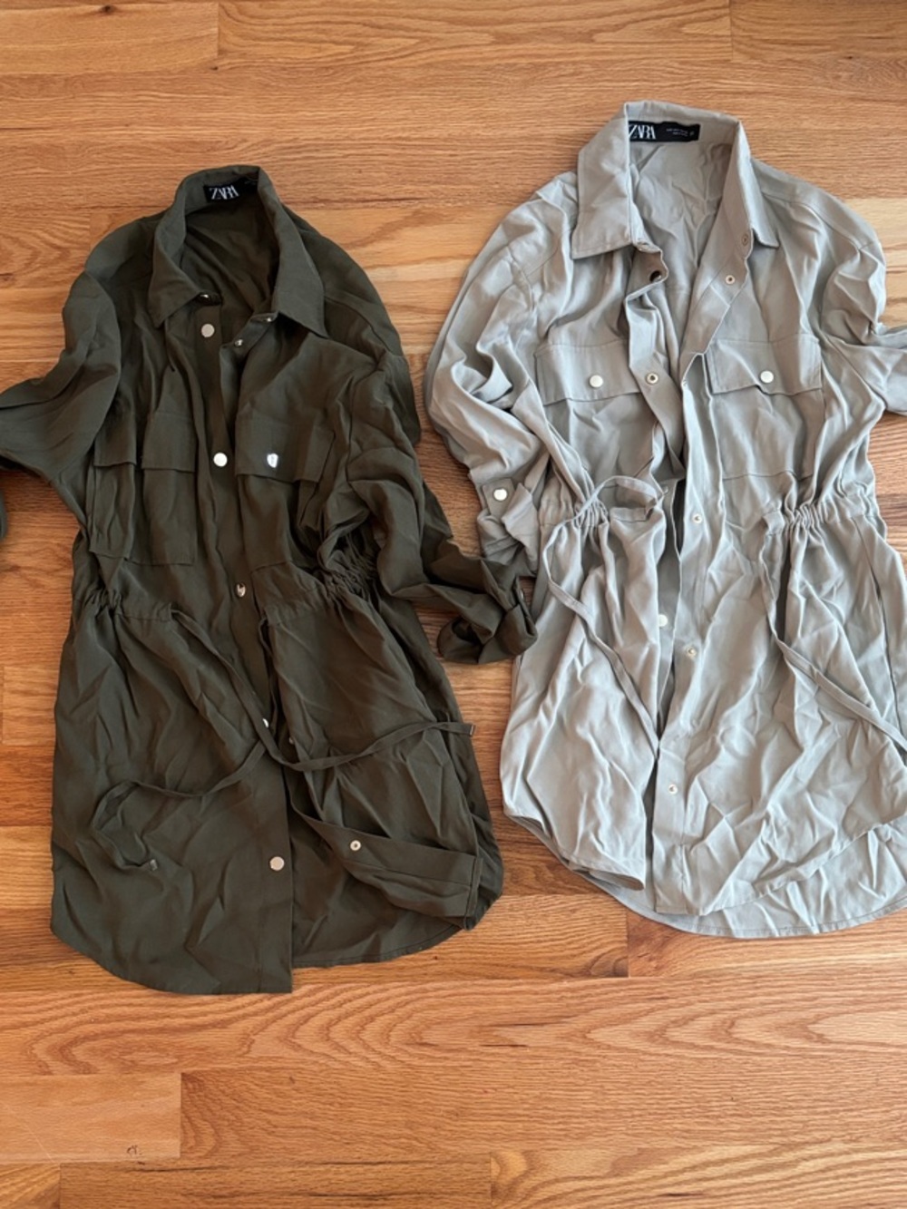 Zara Utility Tunic Top bundle